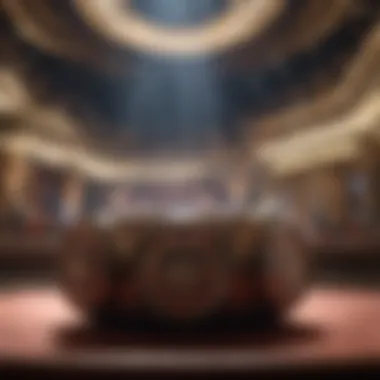 Artistic theatrical production on a Vegas stage
