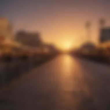 Atlantic City Boardwalk Sunset