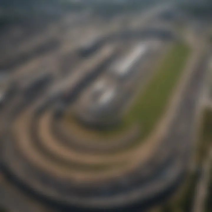 Baltimore Racetrack Aerial View