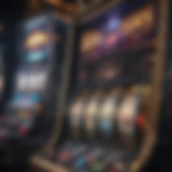 Dynamic Slot Machine with Vibrant Visuals