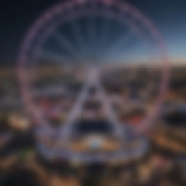 Breathtaking Heights of the Linq Ferris Wheel