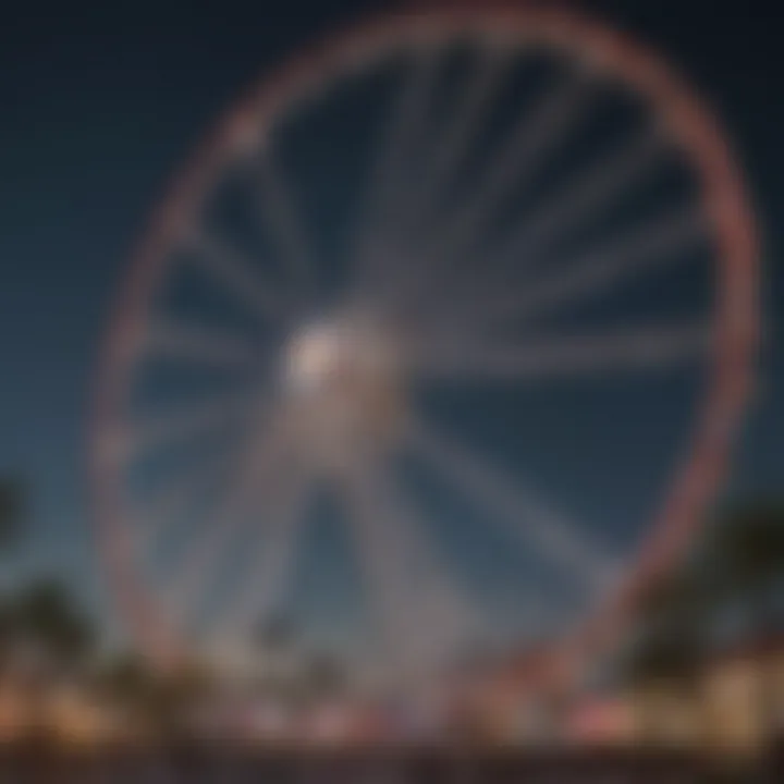 Captivating Structure of the Linq Ferris Wheel