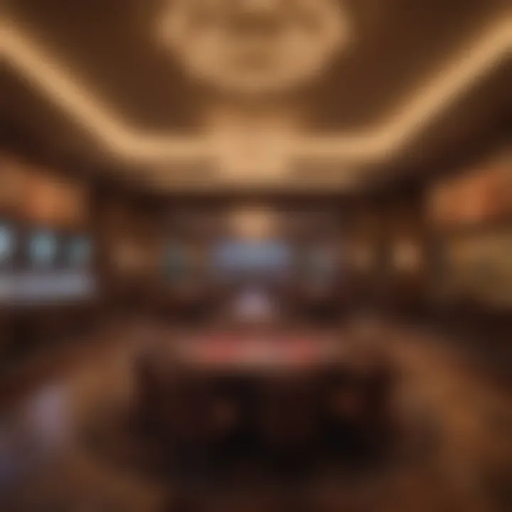 Elegant Chumba Casino Lobby View