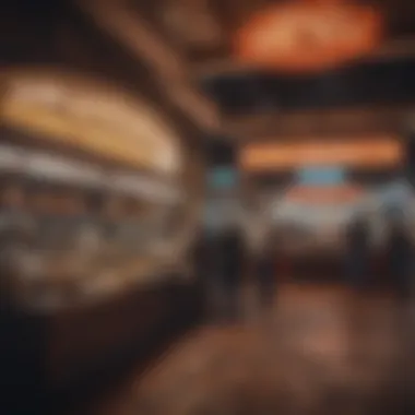 Vibrant Street Food Market at Mandalay Bay