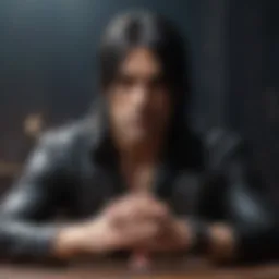 Mystical Illusionist Criss Angel Performing