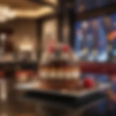 Sweet Temptations Delectable dessert selection at Cosmopolitan Vegas restaurant