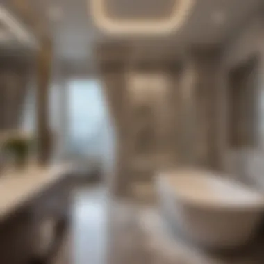 Sophisticated Bathroom Design Elegant Bathroom in Encore Boston Premier King Room