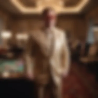 Sartorial Elegance of Elton John's Residency Attire Elton John's flamboyant wardrobe during his residency