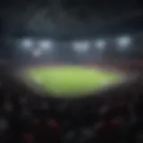 Soccer Stadium Packed with EPL Fans