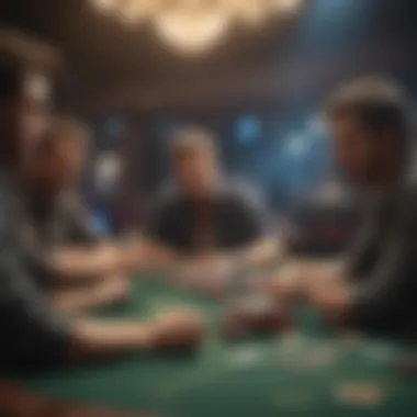 Exciting Poker Tournament Moment