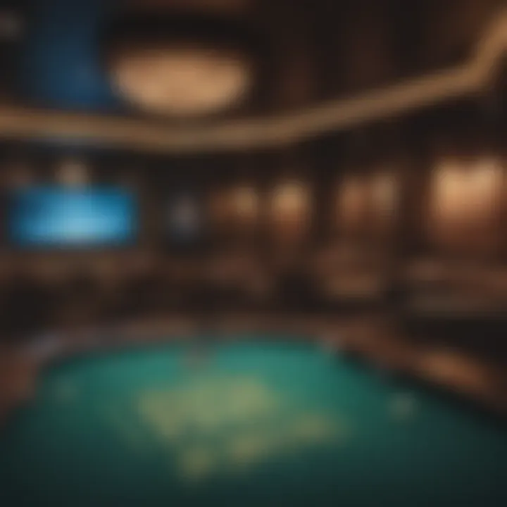 Exclusive VIP Lounge at Ocean Poker Room