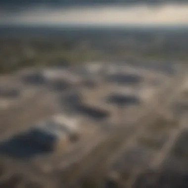 Aerial view of Rockford, Illinois, showcasing local landmarks and airport.