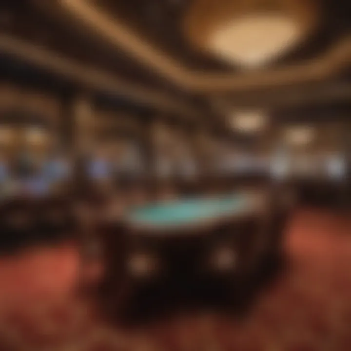 Interior of a high payout casino