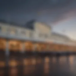 Exterior view of Churchill Downs showcasing its architectural beauty