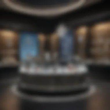 Exquisite Swarovski Jewelry Showcase of Elegance Opulent Swarovski Jewelry Display