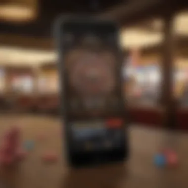 No Deposit Bonus Code on Smartphone No deposit bonus code on a smartphone screen