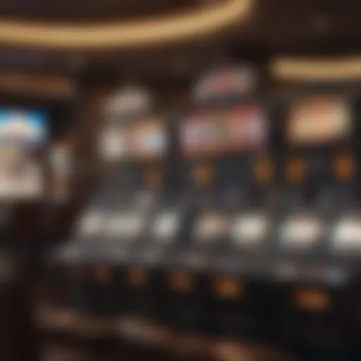 Luxurious slot machines at Table Mountain Casino