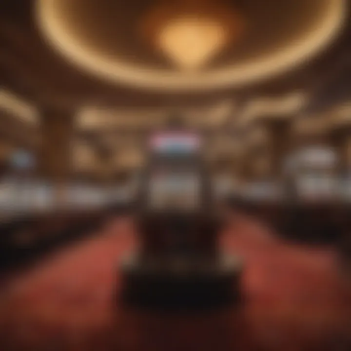 A panoramic view of the Ilani Casino floor, highlighting the gaming atmosphere