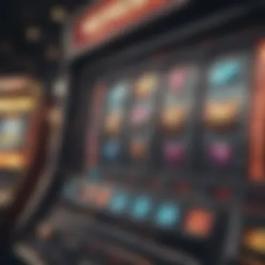 Vibrant slot machine interface showcasing top games