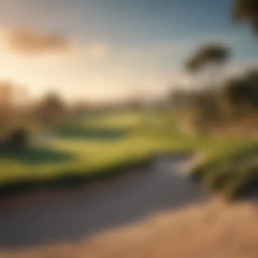 Elegant Golf Course Landscape