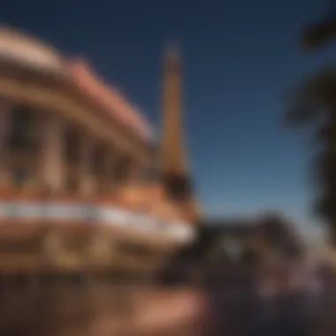 Exterior view of the Paris Casino on the Las Vegas Strip