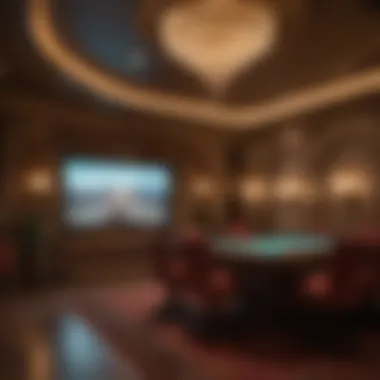 Opulent Interior Design at Eldorado Resorts Glamorous Interior of Eldorado Resorts in Las Vegas