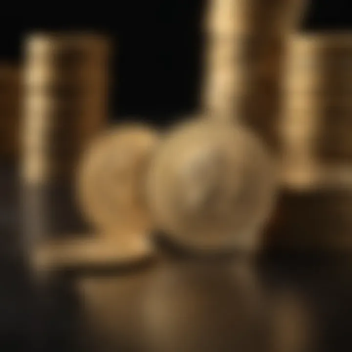 Golden coins symbolizing rewards from promo codes