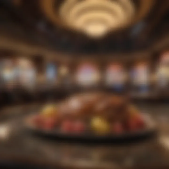 Gourmet Dining Experience at a Casino Restaurant