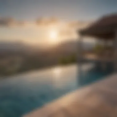 Infinity Pool Overlooking the Scenic Landscape