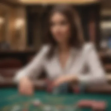 Live dealer table game at Borgata Online Casino