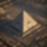 Luxor Hotel Pyramid - Aerial View