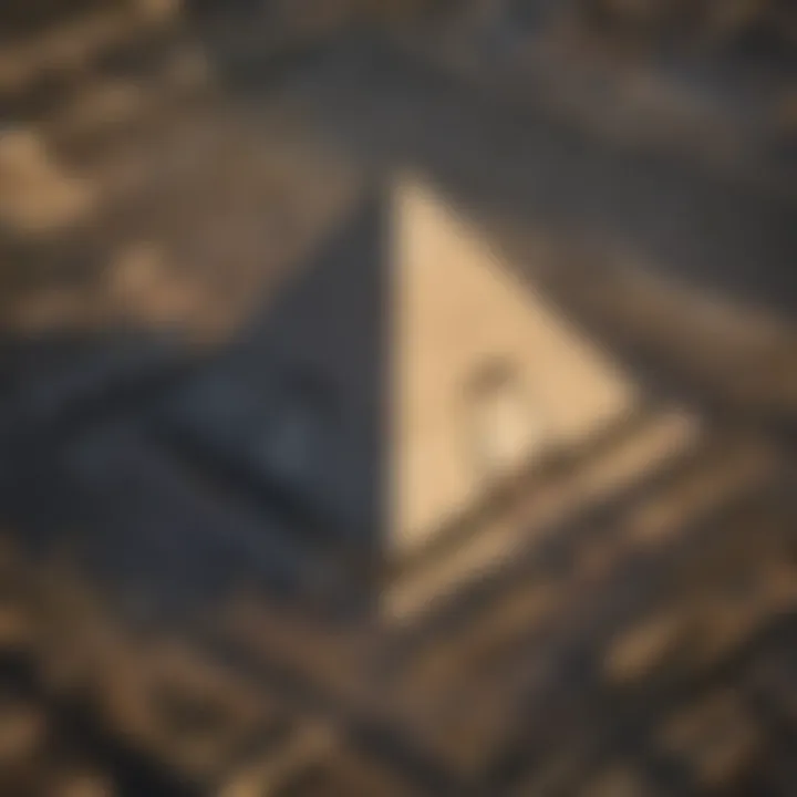 Luxor Hotel Pyramid - Aerial View