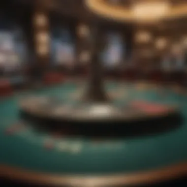 Luxurious Blackjack Table