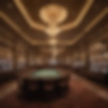 Luxurious casino interior in Muskogee