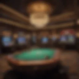 Luxurious Game Room at MGM Grand Ohio