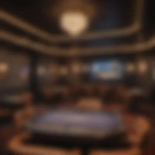 Luxurious Gaming Lounge Interior at Jake's 58