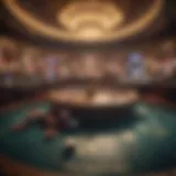 Luxurious Live Casino Setting