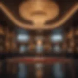 Luxurious OJO Casino Lobby