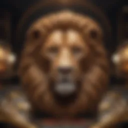 Majestic Lion Symbol in Lion Share Slot