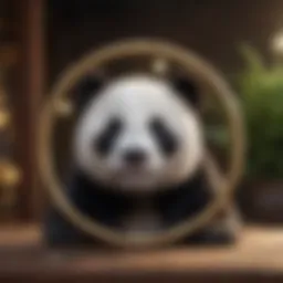 Majestic Panda Symbol in Wild Panda Slot Game