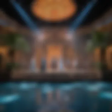 Enchanting Stage of Mamma Mia Las Vegas The mesmerizing stage at Mamma Mia Las Vegas