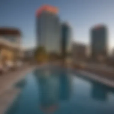 Rooftop Pool Oasis at Marriott Hotel