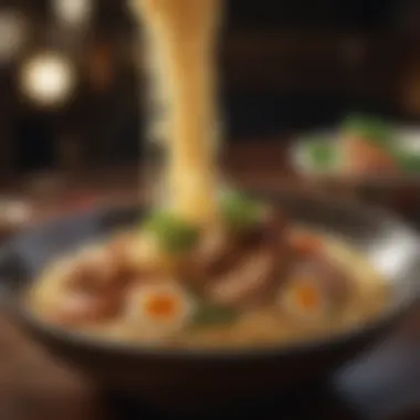 Harmonious Symphony of Ramen Noodles Savory Ramen Noodle Medley