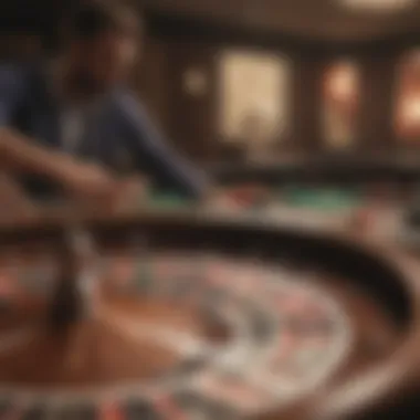 Deft hand motion in roulette dealing