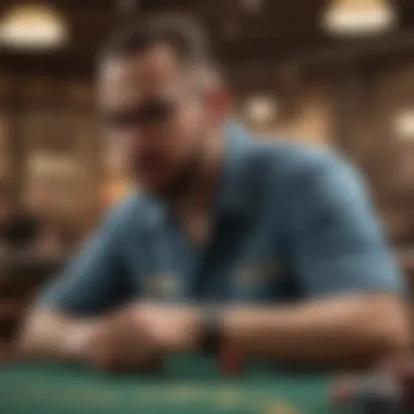 The Art of Reading Poker Tells Mindful Poker Player Reading Opponent
