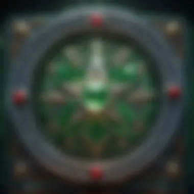 Mystical Jade Star Slot Machine Symbol