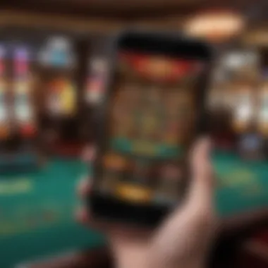 User interface showcasing the Vegas Rush Casino app