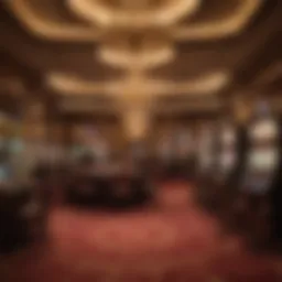 Opulent Casino Interior at Bally's