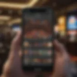 Overview of the Parx Casino Sportsbook app interface