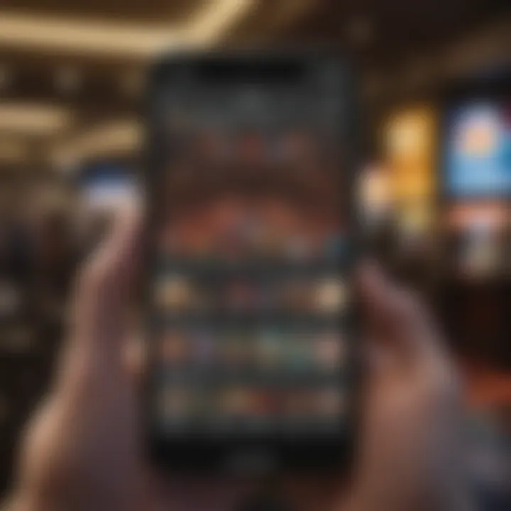 Overview of the Parx Casino Sportsbook app interface